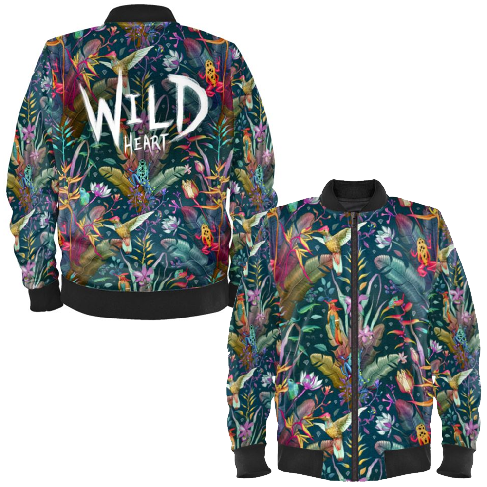 'Wild Amazon' Bomber Jacket