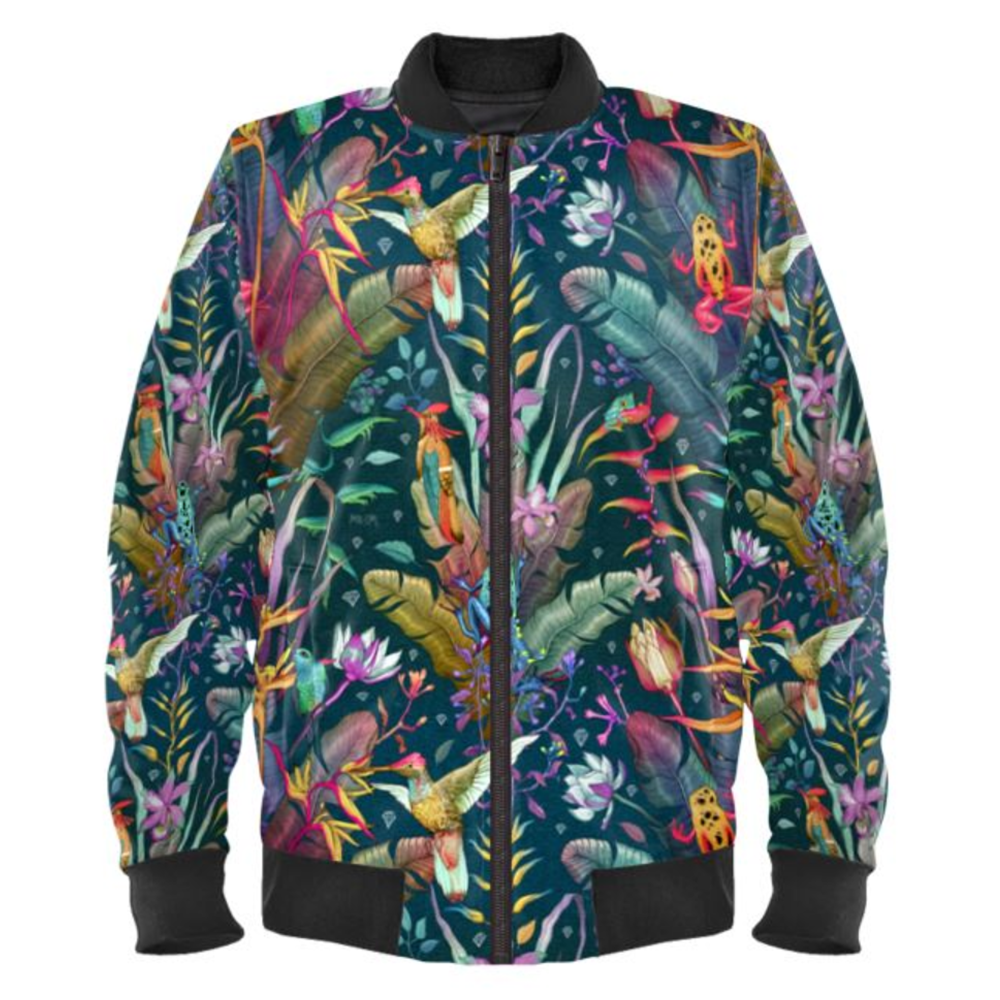 'Wild Amazon' Bomber Jacket