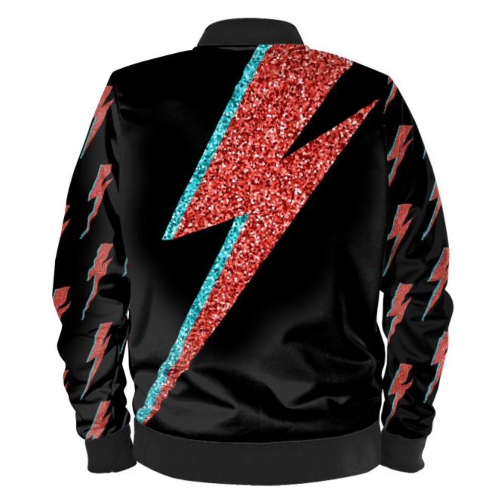 Ziggy Sparkle Ladies Bomber Jacket